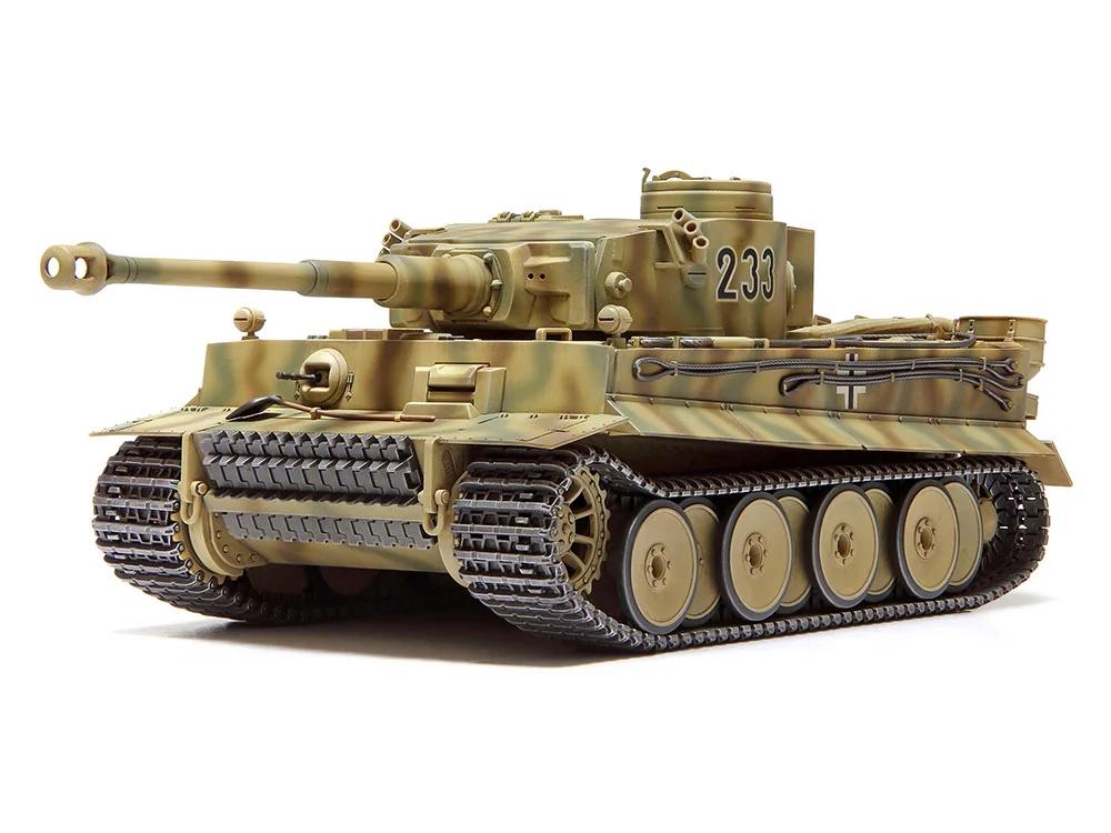 Tamiya 1/48 German Heavy Tank Tiger I Model Kit — box art