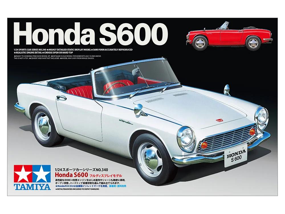 Tamiya 1/24 Honda S600 Model Kit — official product photo 1