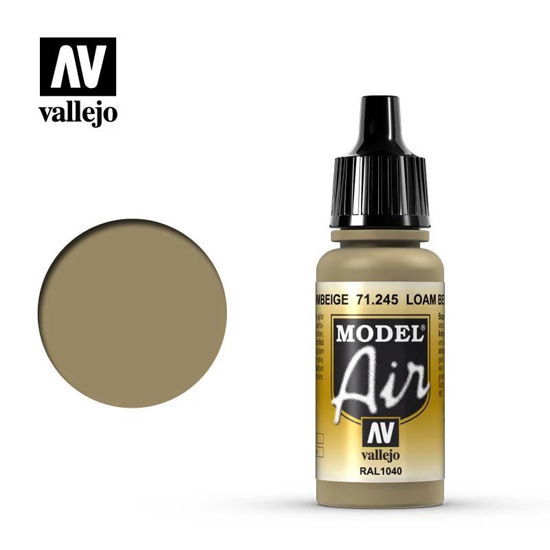 Vallejo Air Loam Biege Ral1040 6pk