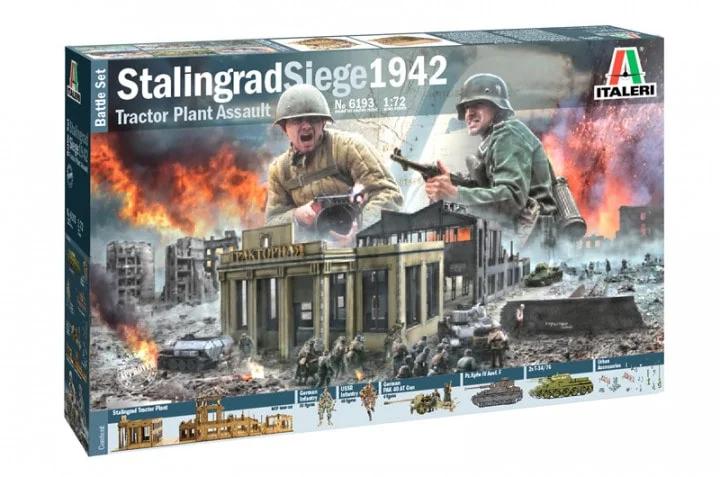 Italeri WWII Stalingrad Siege Operation Uranus Model Kit — box art