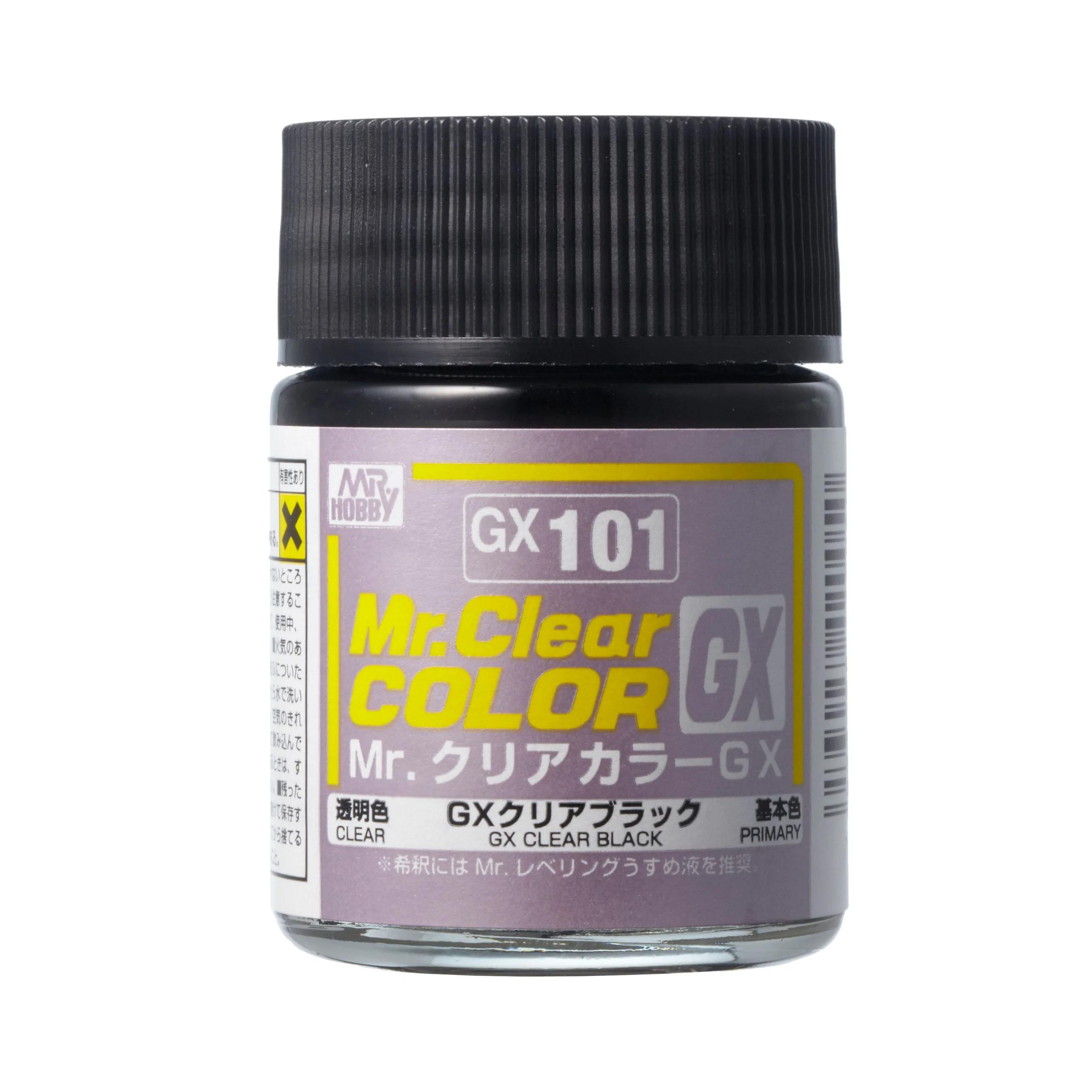 Mr. Hobby Mr. Clear Color GX (GX101) 18 ml — official product photo 1