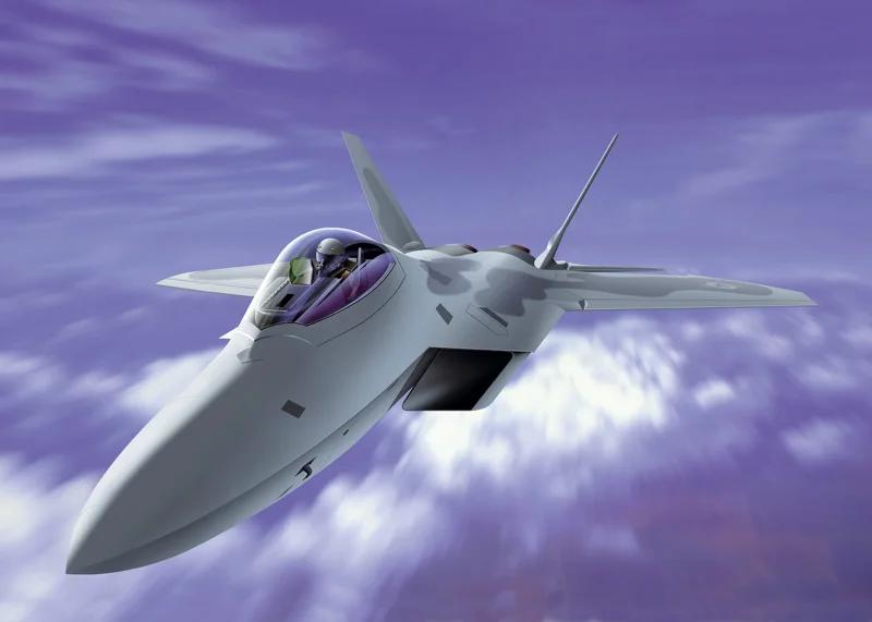 Italeri 1/72 F-22 Raptor Model Kit — official product photo 1