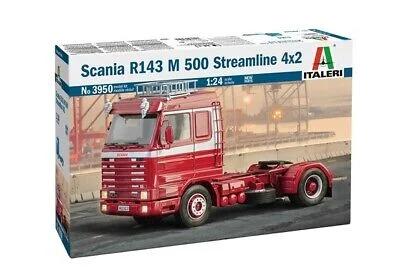 Italeri 1/24 Scania R143m 500 Streamline 4x2 Model Kit — box art