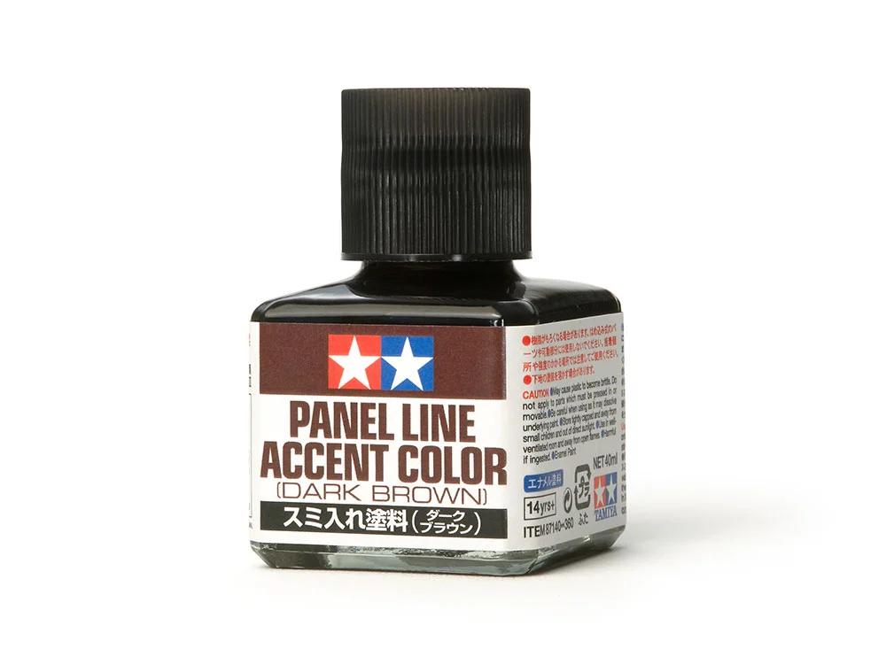 Tamiya Drk Bwn Panl Line Accent Model Kit — official product photo 1