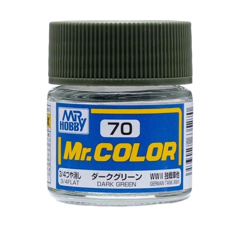 Mr. Color C70 Flat Dark Green 10ml — product photo