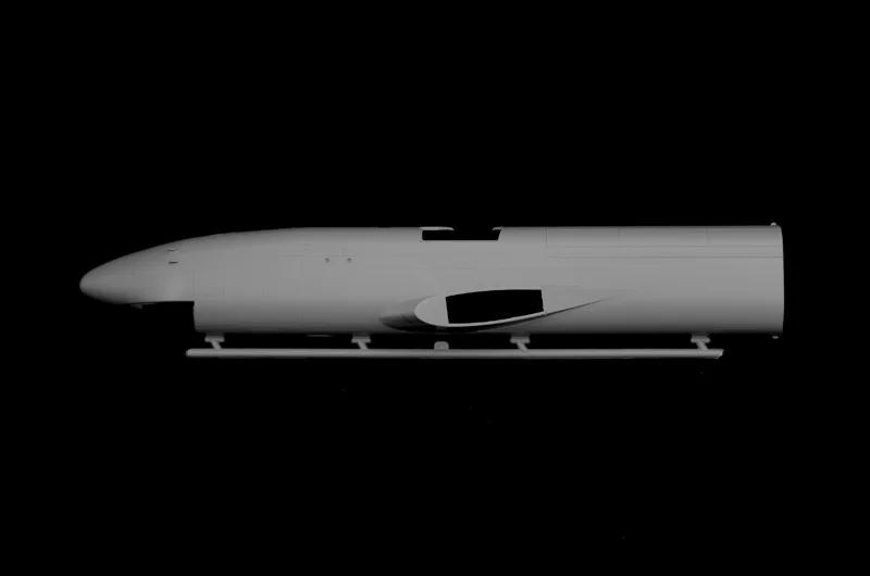 Italeri 1/72 B-52G Early W Hound Dog Missles Model Kit — official product photo 6