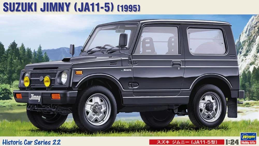 Hasegawa 1/24 95 Suzuki Jimny Suv Model Kit — box art