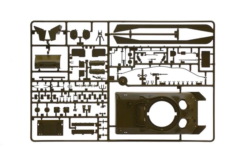 Italeri 1/35 M4a1 Sherman W US Infntry Model Kit — official product photo 6