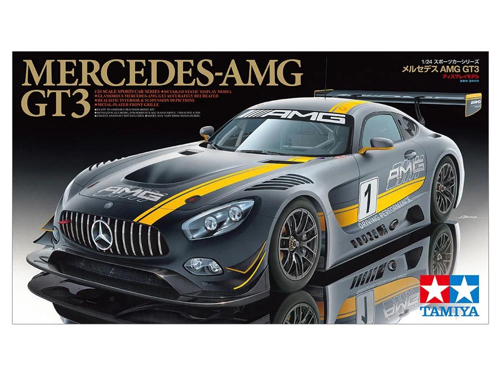 Tamiya 1/24 Mercedes Amg Gt3 Model Kit — official product photo 1