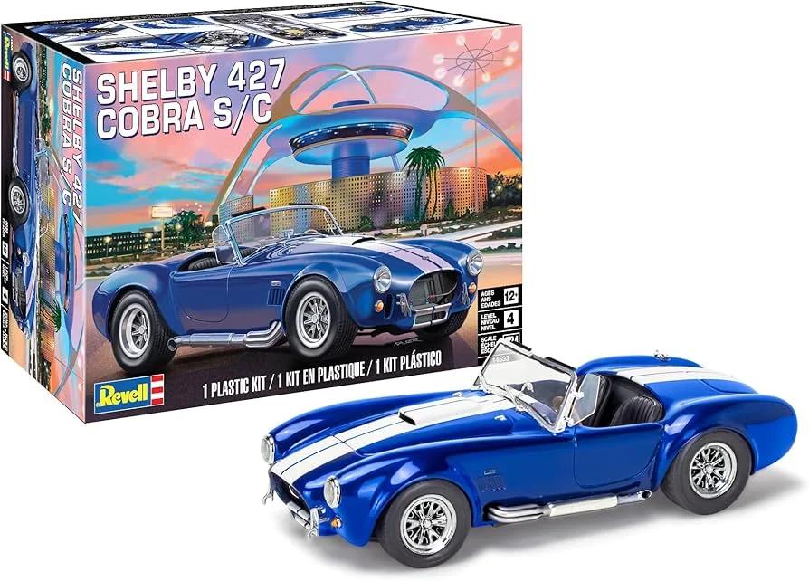 Revell 1/24 Shelby Cobra 427 S C Model Kit — box art