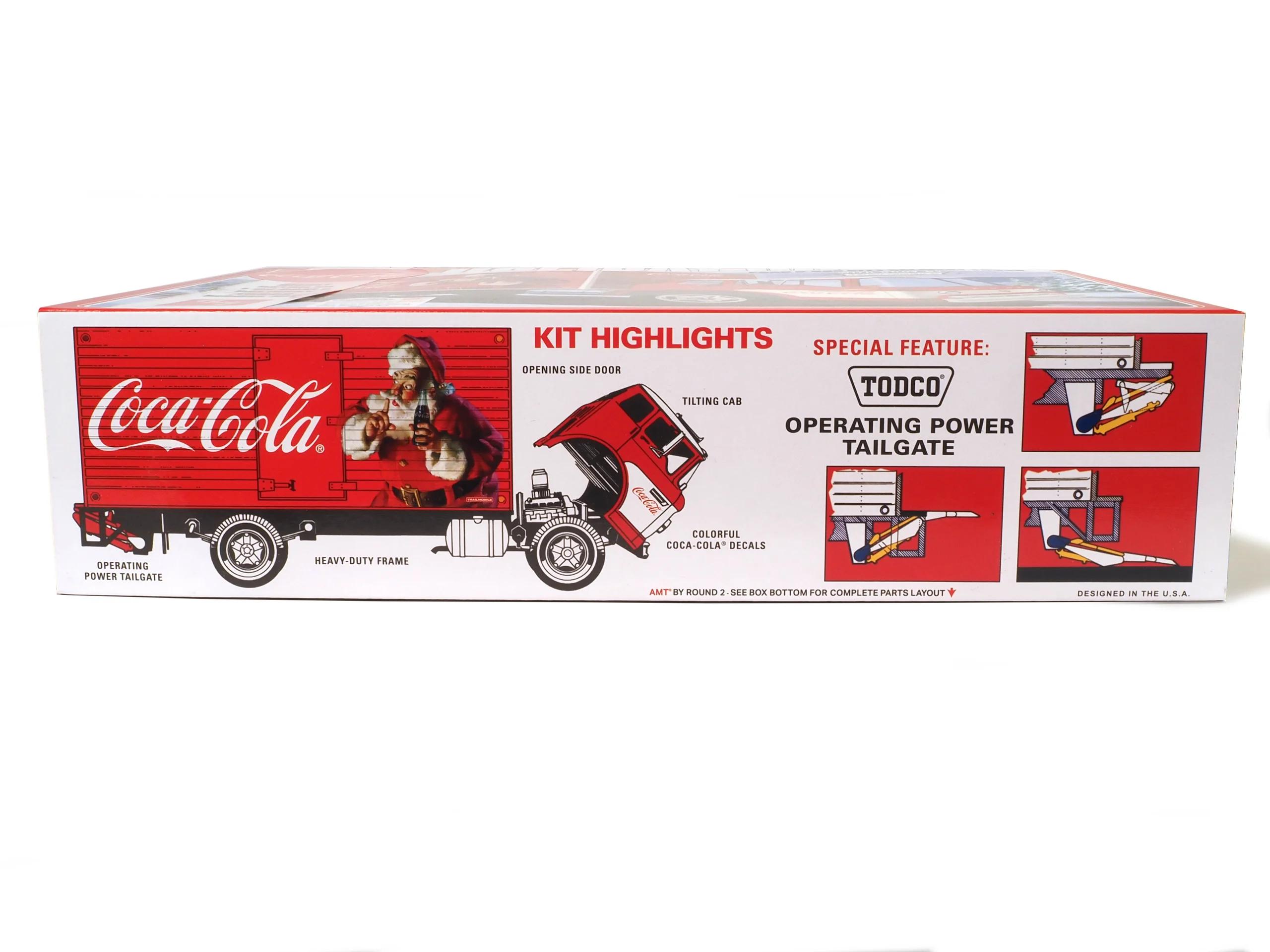 AMT 1/25 C-600 Ford Delivery Truck Coke-cola Model Kit — official product photo 3