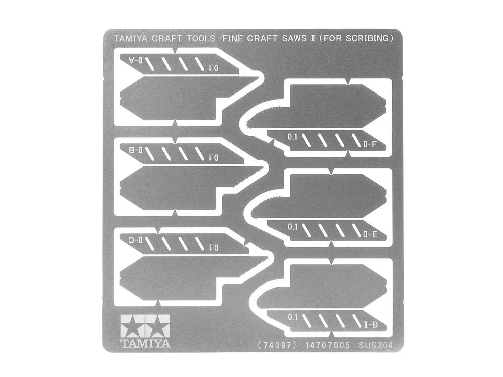 Tamiya Fine Craft Saws II Model Kit — official product photo 1