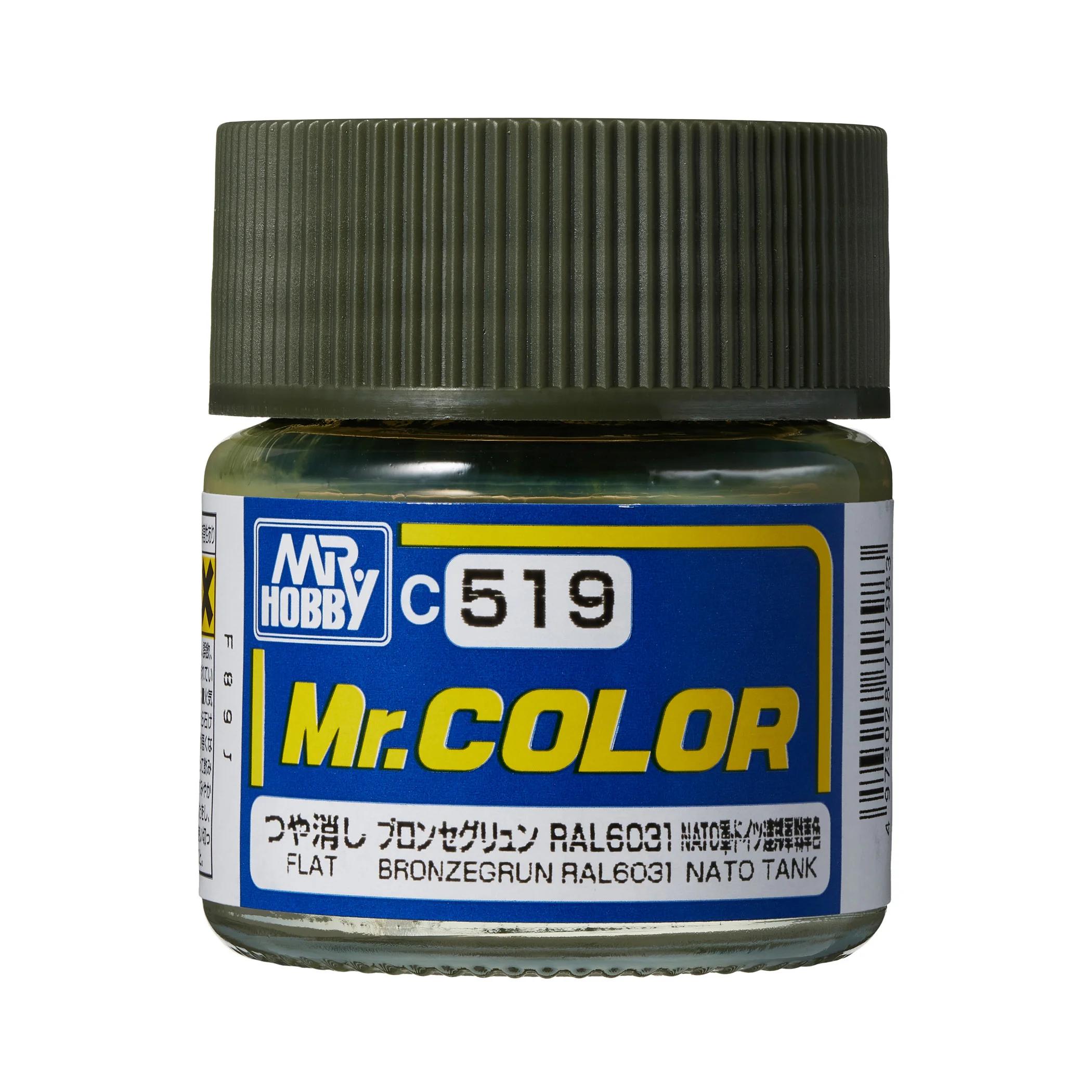 Mr. Hobby Mr. Color Bronzegrün (C519) 10 ml — official product photo 1