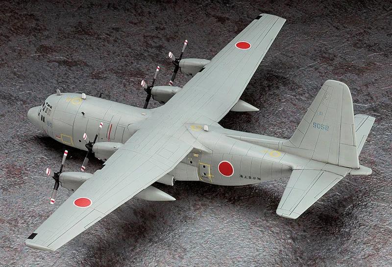 Hasegawa 1/200 C130r Hercules Jmsdf Transport Ac Model Kit — official product photo 3