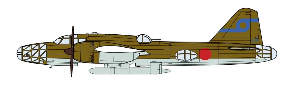 Hasegawa 1/72 Mitsubishi Ki67 4 Heavy Hiryu Model Kit — official product photo 1