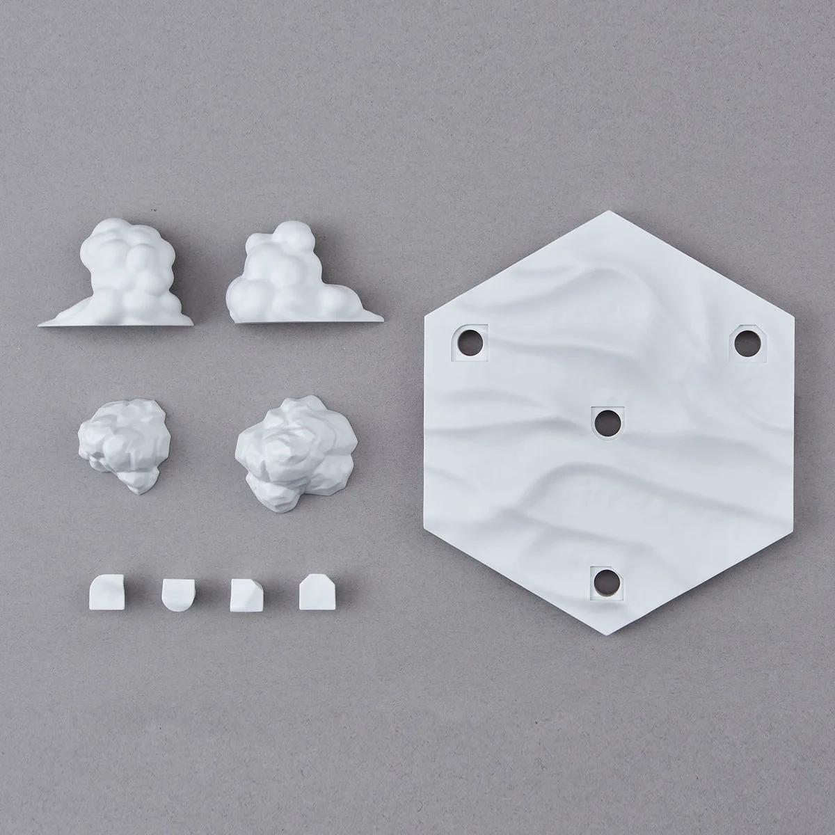 Bandai 03 Customize Scene Base Snowfield Model Kit — official product photo 2