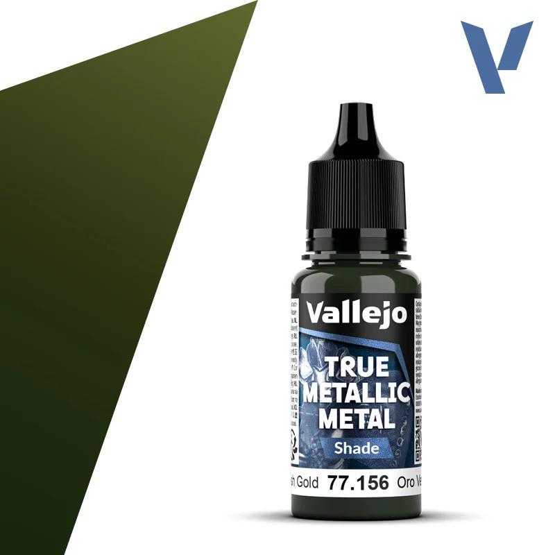 Vallejo True Metallic Greenish Goldshade6pk — product photo