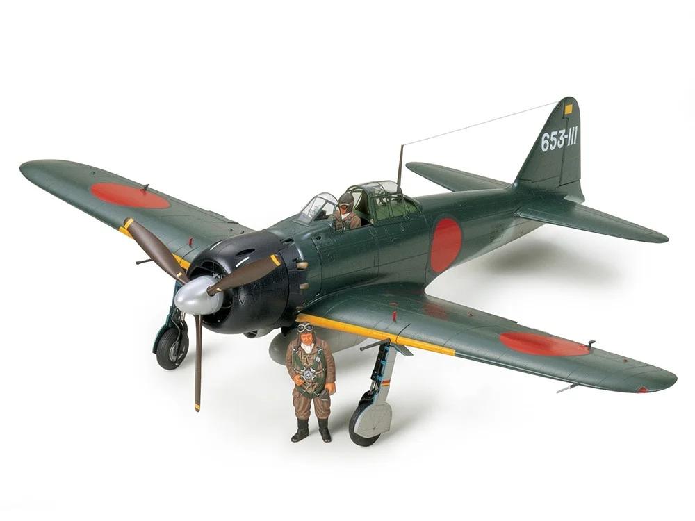 Tamiya 1/32 A6m5 Zero 52 Model Kit — official product photo 1