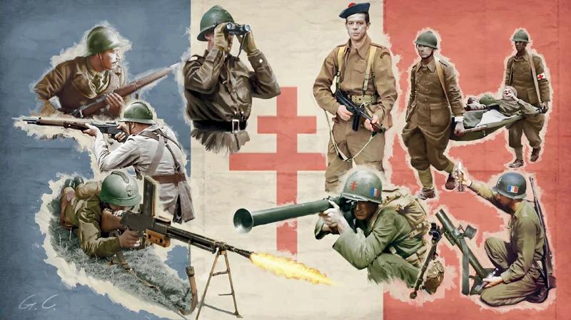 Italeri 1/72 French Infantry Model Kit — official product photo 1