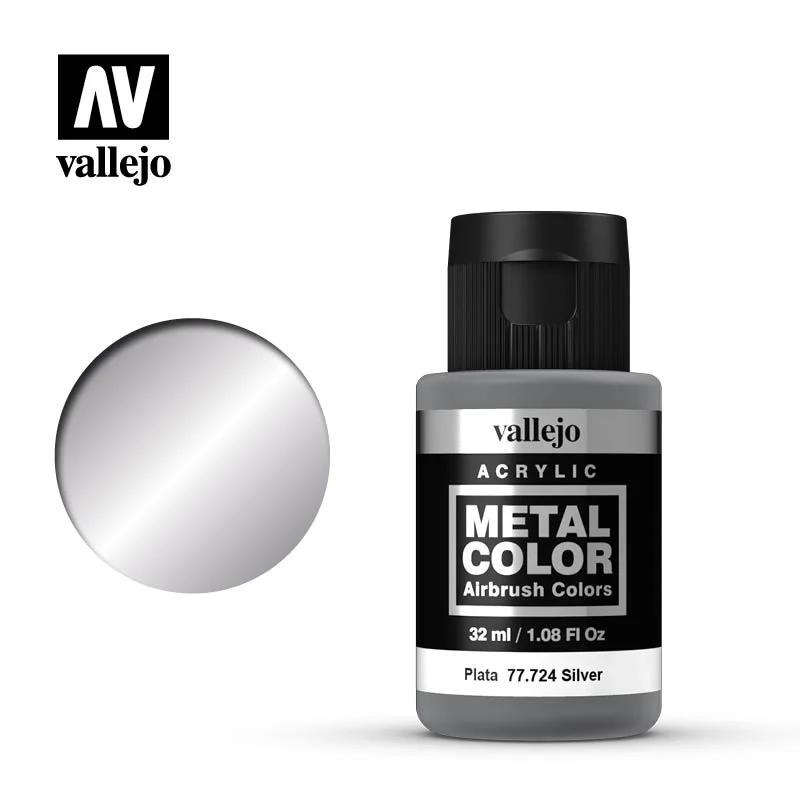 Vallejo Metallic Silver 6p