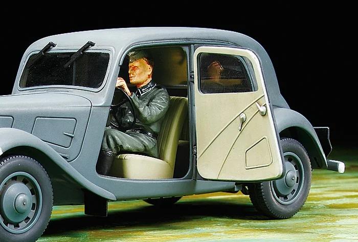 Tamiya 1/35 Citroen 11cv Staff Car Model Kit — official product photo 2