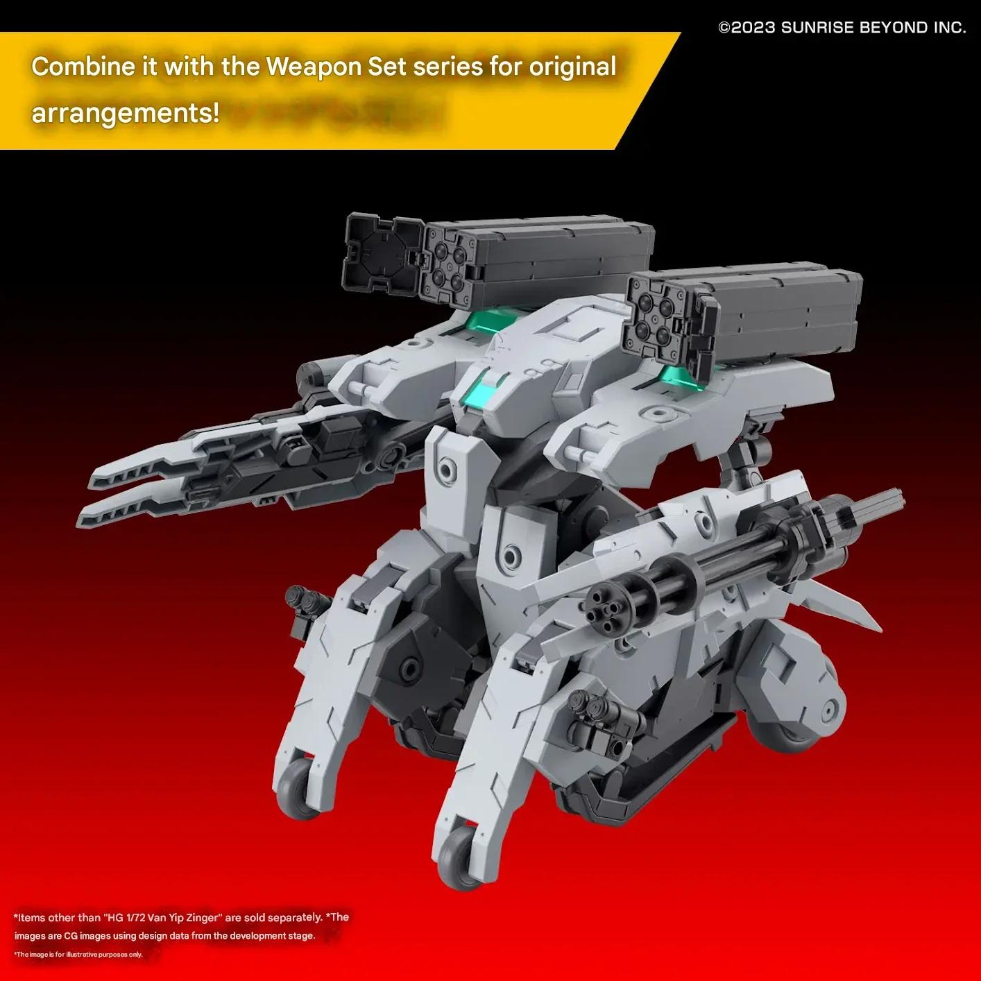 Bandai 1/72 HG Bunyip Ginga Model Kit — product photo 9
