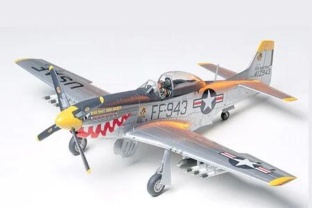 Tamiya 1/48 F-51D Mustang Korean War Model Kit — box art