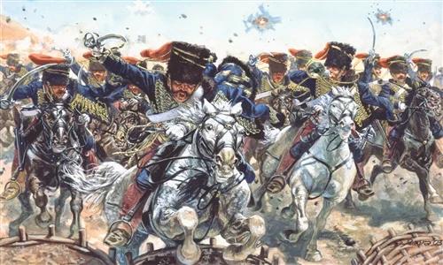 Italeri 1/72 Crimean British Hussars Model Kit — official product photo 1