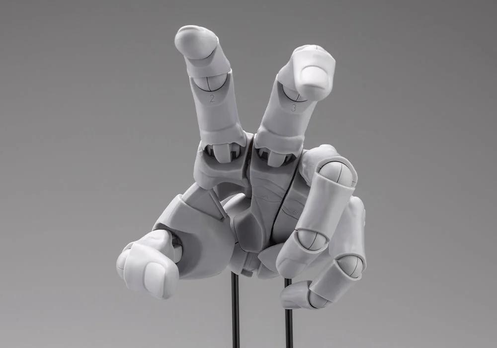 Artist Support Item Hand Model Men's/L -Gray- — official product photo 2