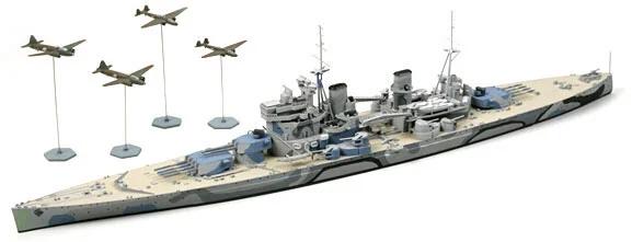 Tamiya Prince Wales Battleship 700 Model Kit — box art