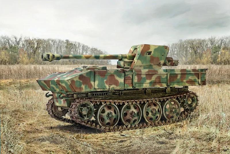 Italeri 1/35 Rso Pak 40 Model Kit — official product photo 1