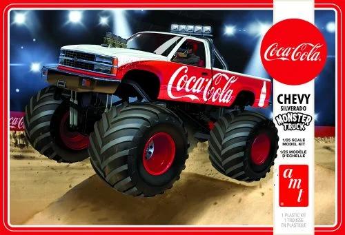 AMT 1/24 88 Chevy Silverado Monster Truck Model Kit — box art