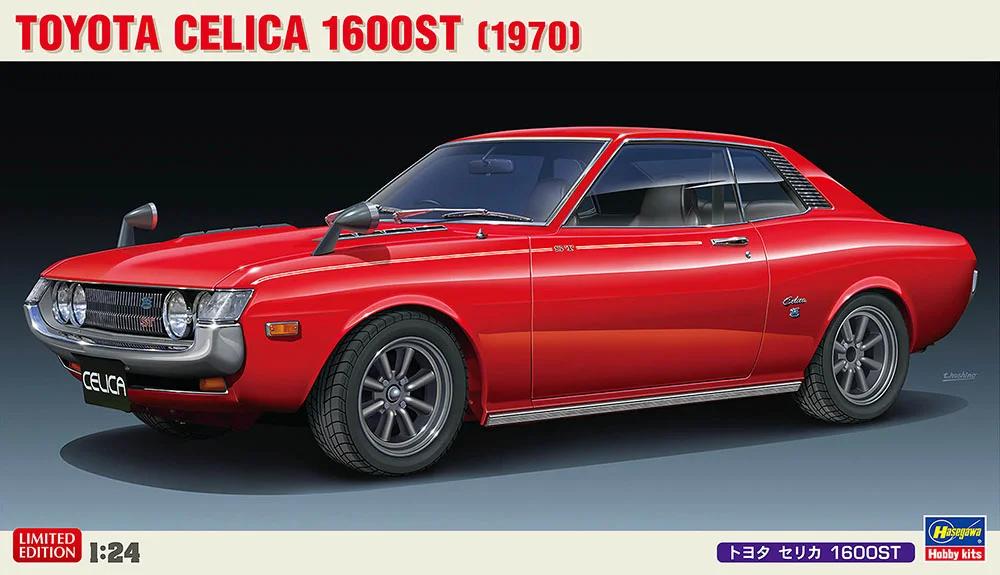 Hasegawa 1/24 Toyota Celica 1600st Ltd Model Kit — box art