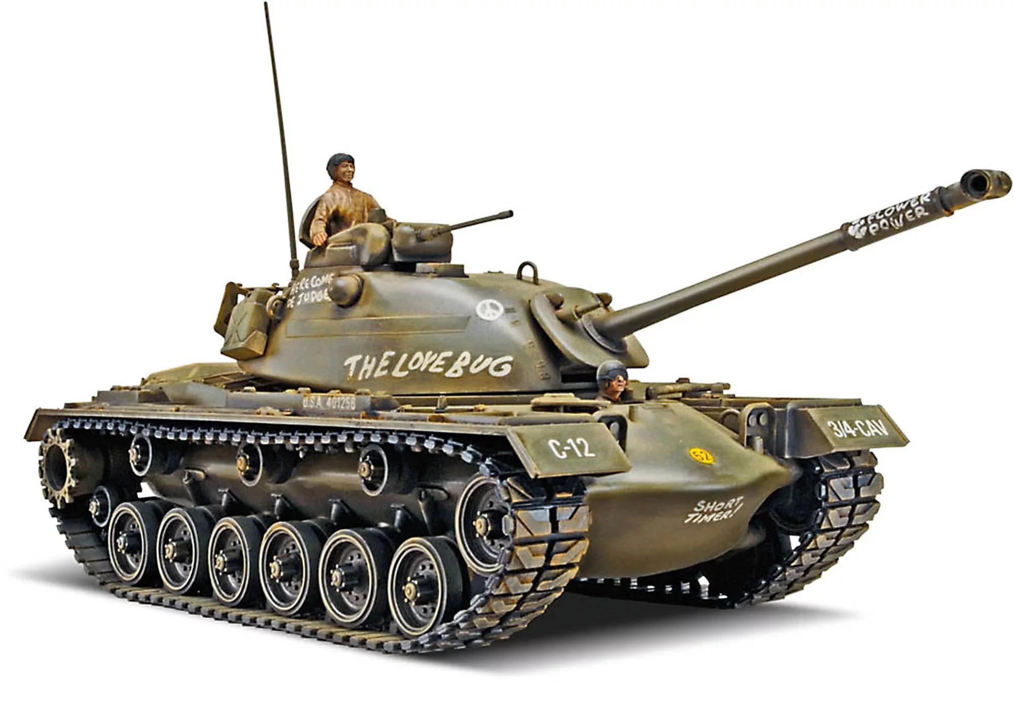 Revell 1/35 M48 A2 Patton Tank Model Kit — official product photo 3