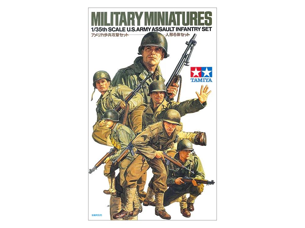 Tamiya 1/35 US Army Assault Infantry Model Kit — official product photo 1