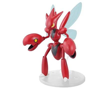 Bandai Scizor Pokemon Model Kit — box art