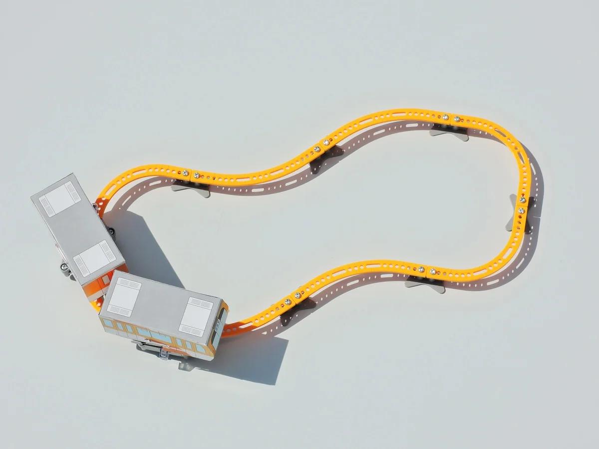 Tamiya Rail Set Monorail Model Kit — official product photo 4
