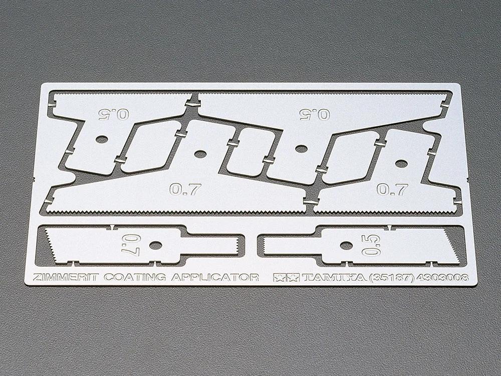 Tamiya Zimmerit Coating Applicator Model Kit — official product photo 1