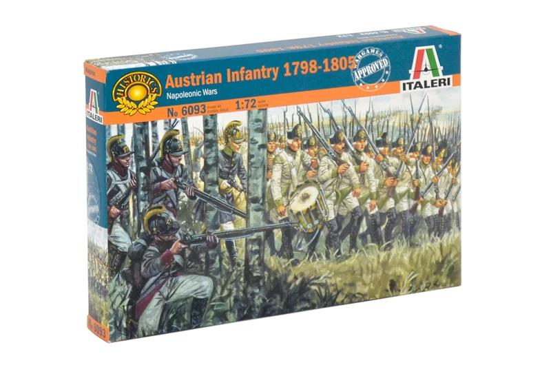 Italeri 1/72 Austrian Infantry 1798-1805 Model Kit — official product photo 2