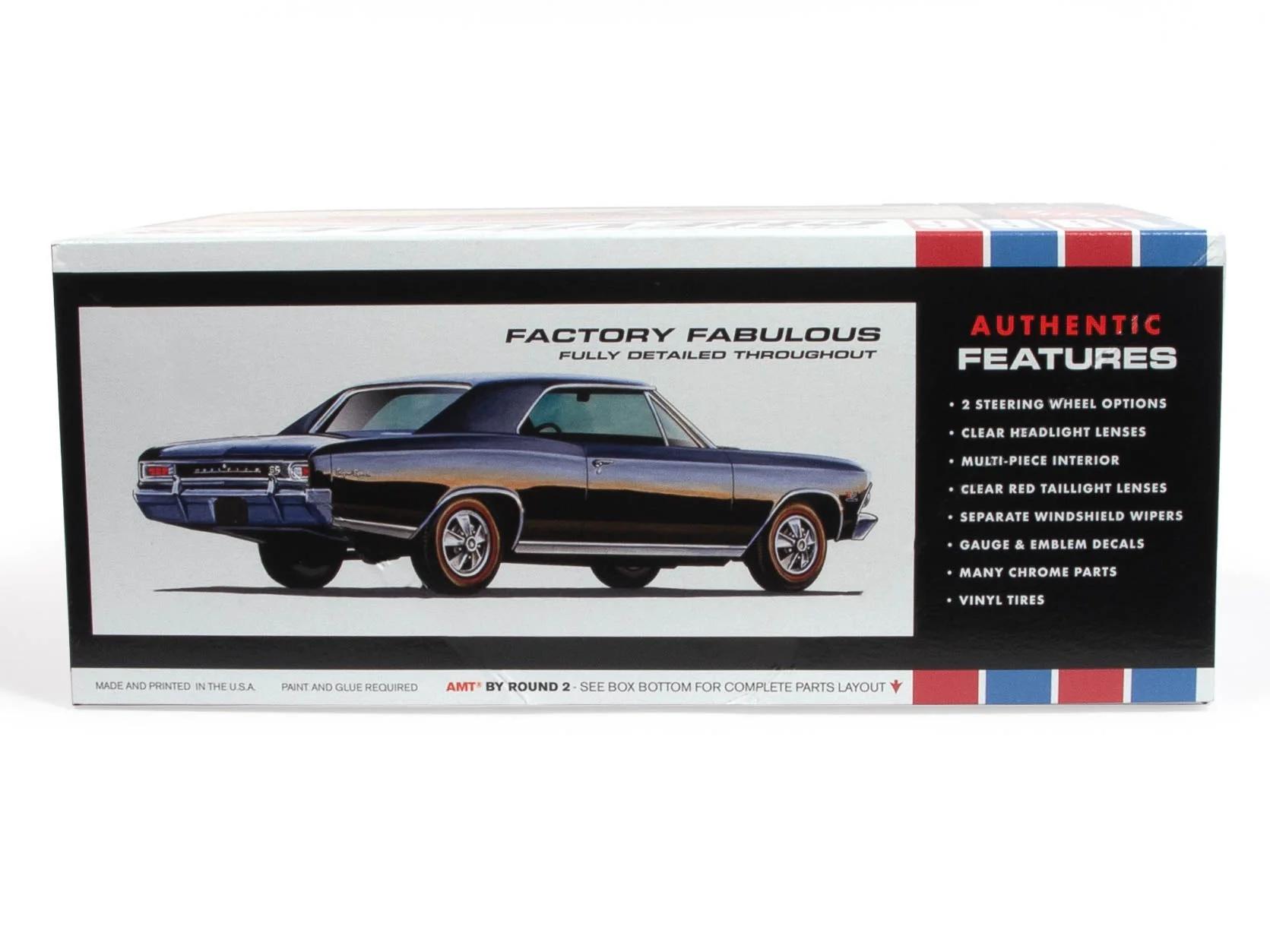 AMT 1/25 66 Chevy Chevelle Ss Model Kit — official product photo 3