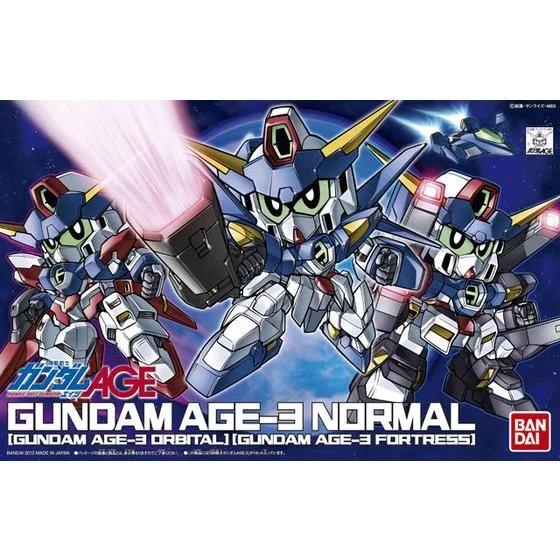Bandai SD Bb372 Age-3normal Fortress Orbit Model Kit — official product photo 3