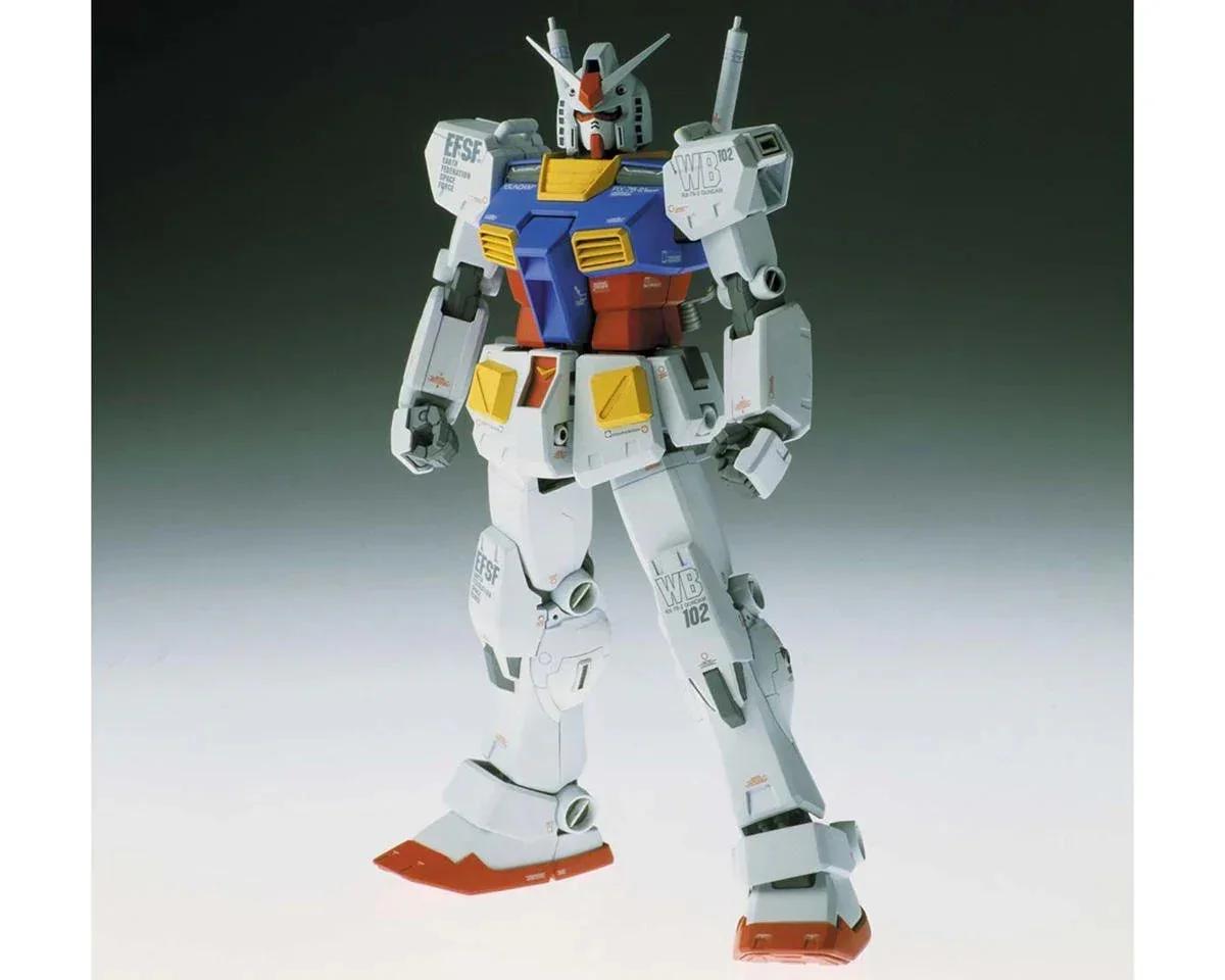 Bandai 1/100 MG RX-78-2 KA Model Kit — official product photo 1