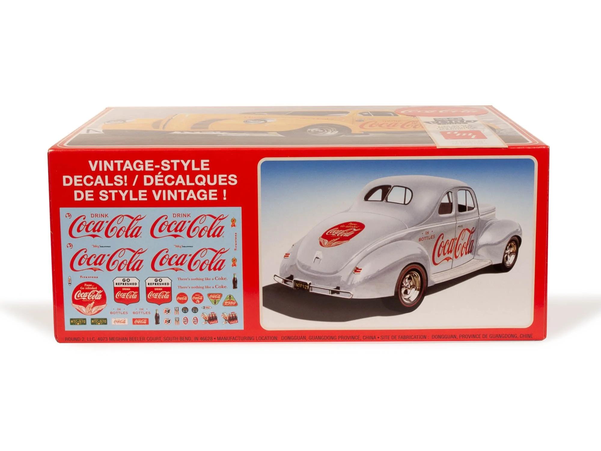 AMT 1/25 40 Ford Coupe Coca-cola Model Kit — official product photo 3