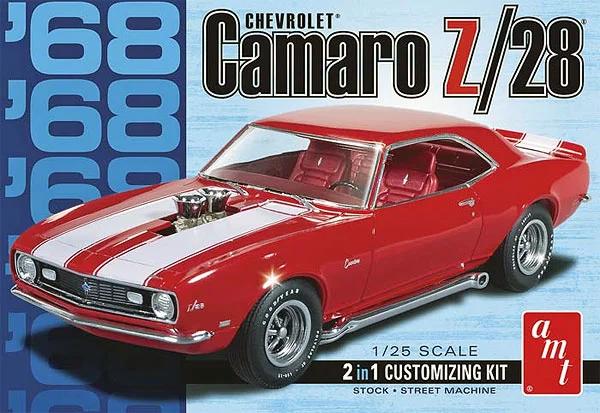 AMT 1/28 68 Camaro Z28 Model Kit — box art