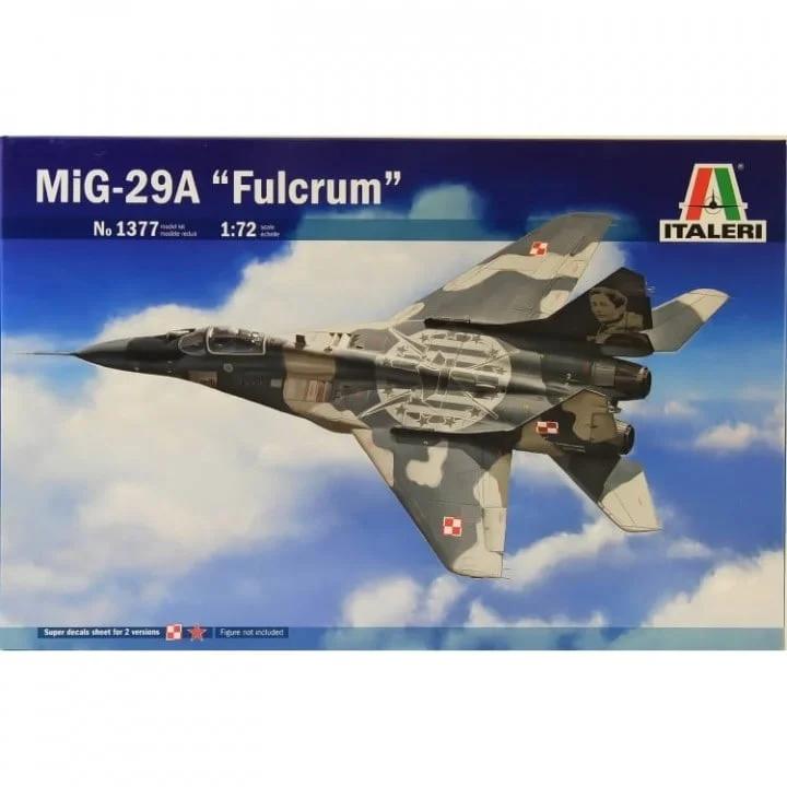 Italeri 1/72 Mig-29a Fulctum Model Kit — box art