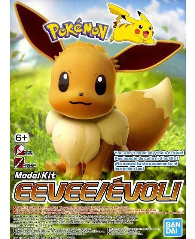Bandai Eevee Pokemon Model Kit — official product photo 1