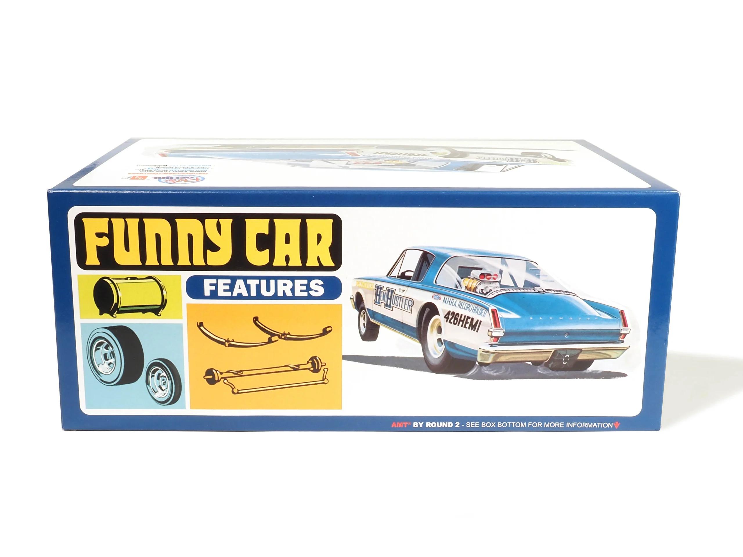 AMT 1/25 1966 Barracuda Fc Hemi Hustler Model Kit — official product photo 4