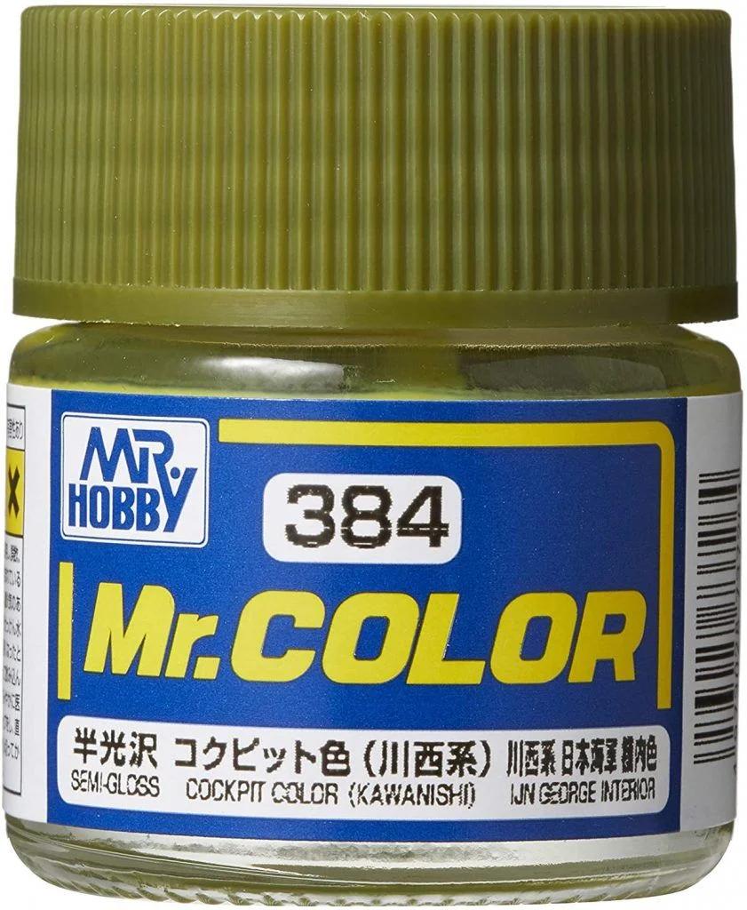 Mr. Color C384 Cockpit Color (Kawanishi) Semi-Gloss 10ml — product photo