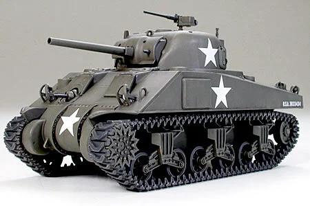 Tamiya 1/48 M4 Sherman Early Prod Model Kit — box art
