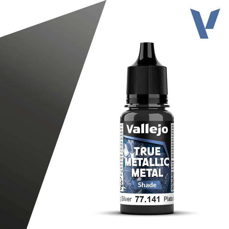 Vallejo True Metallic Sterling Silvershade6pk — product photo